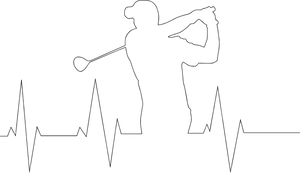 Golfer heartbeat T-Shirtgolf, golfer, heartbeat, Ladies, Mens, Unisex