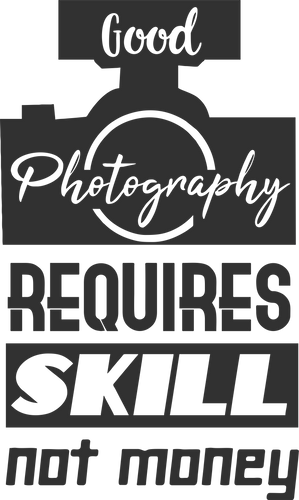 Good photography requires skill not money T-ShirtLadies, Mens, photo, photographer, photography, photoshop, skill, Unisex