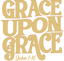 Load image into Gallery viewer, Grace Upon Grace Ladies T-Shirtdog, Ladies
