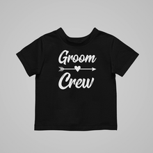 Load image into Gallery viewer, Groom Crew Kids Bachelors Party T-Shirtbachelor, bachelors party, boy, groom, kids, marriage
