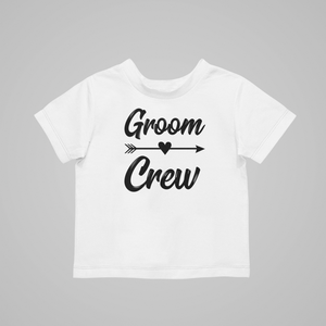 Groom Crew Kids Bachelors Party T-Shirtbachelor, bachelors party, boy, groom, kids, marriage