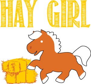 Hay girl T-Shirtcountry, hay, horse, horses, Ladies, Mens, ride, Unisex