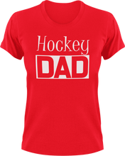 Load image into Gallery viewer, Hockey DAD T-Shirtcool dad, dad, Hockey, Mens, sport, Unisex
