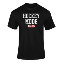 Load image into Gallery viewer, Hockey Mode On T-Shirt 2Ladies, Mens, Unisex, Wolves Ice Hockey
