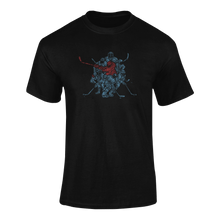 Load image into Gallery viewer, Hockey Player Silhouette T-Shirt 2Ladies, Mens, Unisex, Wolves Ice Hockey
