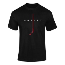 Load image into Gallery viewer, Hockey Stick T-Shirt 2Ladies, Mens, Unisex, Wolves Ice Hockey
