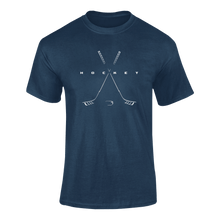 Load image into Gallery viewer, Hockey Stick T-ShirtLadies, Mens, Unisex, Wolves Ice Hockey
