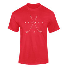 Load image into Gallery viewer, Hockey Stick T-ShirtLadies, Mens, Unisex, Wolves Ice Hockey
