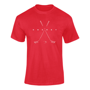 Hockey Stick T-ShirtLadies, Mens, Unisex, Wolves Ice Hockey