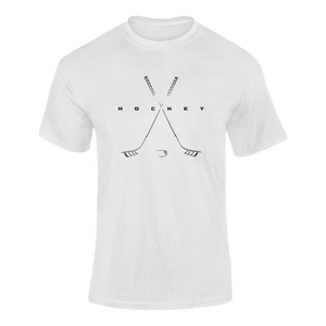 Hockey Stick T-ShirtLadies, Mens, Unisex, Wolves Ice Hockey