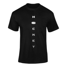 Load image into Gallery viewer, Hockey Vertical T-ShirtLadies, Mens, Unisex, Wolves Ice Hockey
