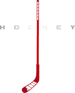 Hockey Stick T-Shirt 2Ladies, Mens, Unisex, Wolves Ice Hockey