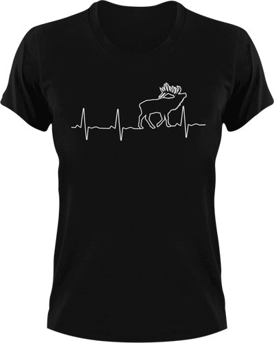 Hunter's heartbeat T-Shirtdeer, heartbeat, hunting, Ladies, Mens, Unisex