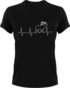 Hunter's heartbeat T-Shirtdeer, heartbeat, hunting, Ladies, Mens, Unisex