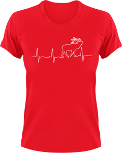 Hunter's heartbeat T-Shirtdeer, heartbeat, hunting, Ladies, Mens, Unisex