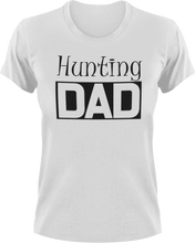 Load image into Gallery viewer, Hunting DAD T-Shirtcool dad, dad, hunt, hunter, hunting, Mens, sport, Unisex
