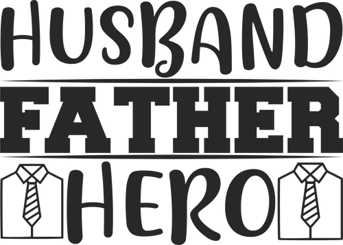 Husband Father Hero T-Shirtdad, fatherhood, Fathers day, funny, Mens, Unisex