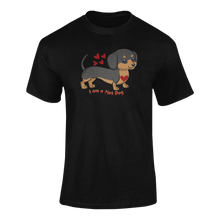 Load image into Gallery viewer, I Am A Hot Dog T-Shirtanimal, animals, dog, dyzynu, Ladies, Mens, Unisex

