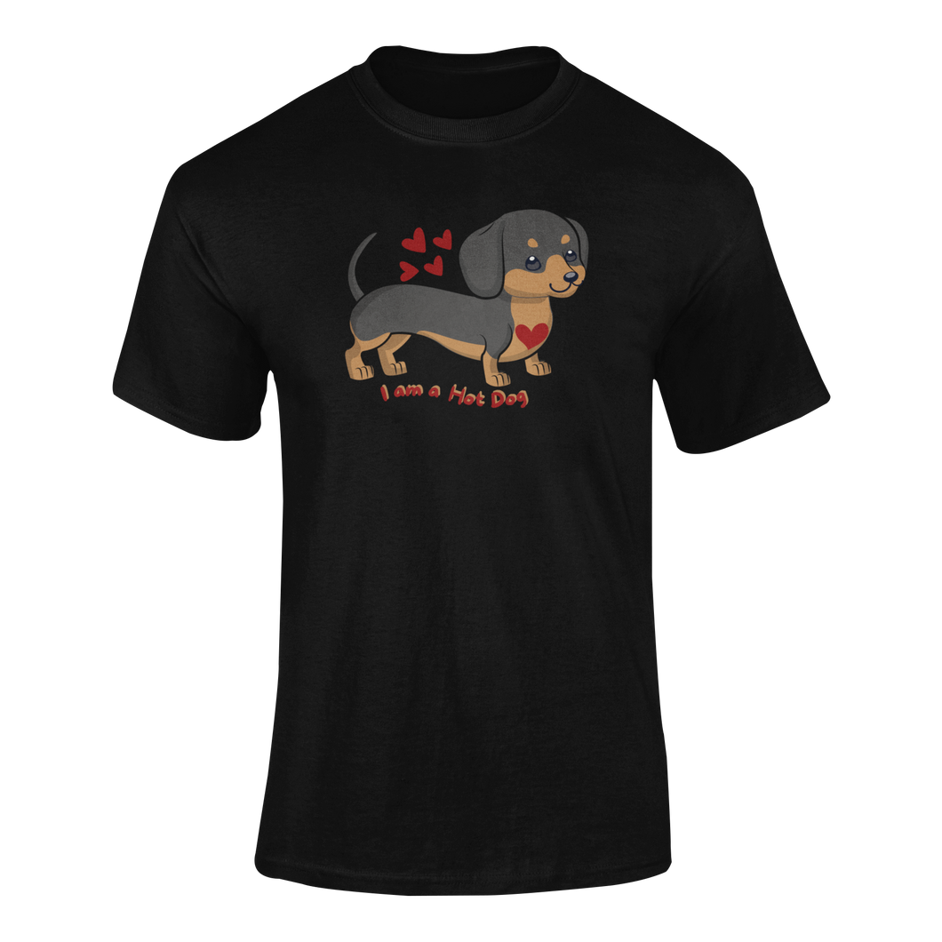 I Am A Hot Dog T-Shirtanimal, animals, dog, dyzynu, Ladies, Mens, Unisex