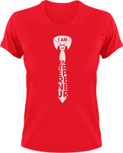 Load image into Gallery viewer, I am an entrepreneur tie T-Shirtentrepreneur, Ladies, Mens, tie, Unisex
