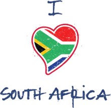 Load image into Gallery viewer, I Love South Africa T-Shirtdyzynu, Ladies, Mens, Unisex
