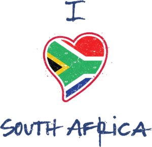 I Love South Africa T-Shirtdyzynu, Ladies, Mens, Unisex
