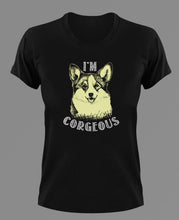 Load image into Gallery viewer, I'm Corgeous T-Shirtanimals, dog, Ladies, Mens, pets, Unisex
