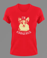 Load image into Gallery viewer, I'm Corgeous T-Shirtanimals, dog, Ladies, Mens, pets, Unisex
