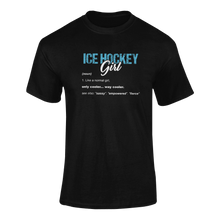 Load image into Gallery viewer, Ice Hockey Girl T-ShirtLadies, Mens, Unisex, Wolves Ice Hockey
