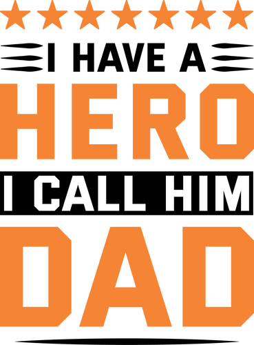 I have a hero I call him dad T-Shirt 2dad, Fathers day, funny, Ladies, Mens, superhero, Unisex