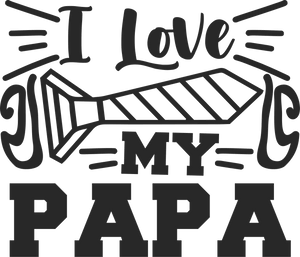I love my Papa T-Shirtdad, Fathers day, funny, Ladies, Mens, Unisex