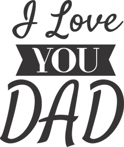 I love you dad T-Shirtdad, Fathers day, Ladies, love, Mens, Unisex
