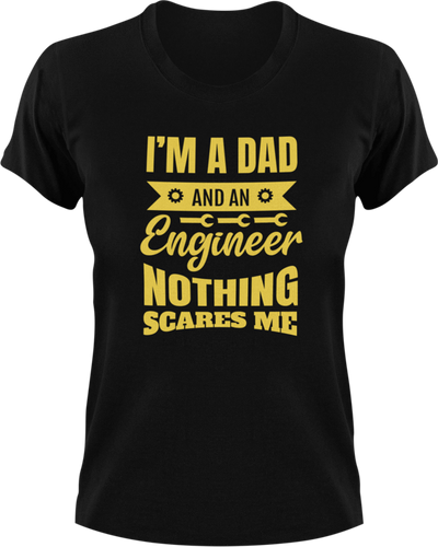 I'm A Dad And An Engineer T-Shirtcool dad, dad, Dad Jokes, engineer, job, Ladies, Mens, super dad, Unisex