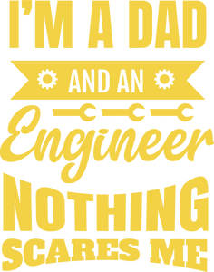 I'm A Dad And An Engineer T-Shirtcool dad, dad, Dad Jokes, engineer, job, Ladies, Mens, super dad, Unisex