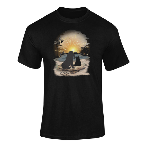 Infinity pet Sunset T-Shirtdyzynu, Ladies, Mens, Unisex