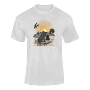 Infinity pet Sunset T-Shirtdyzynu, Ladies, Mens, Unisex