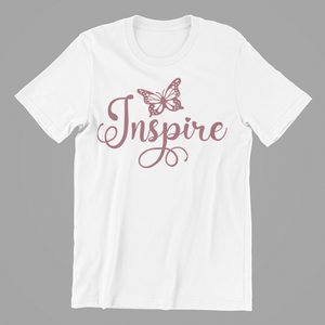Inspire Butterfly T-shirtButterfly, christian, Ladies, Mens, motivation, Unisex