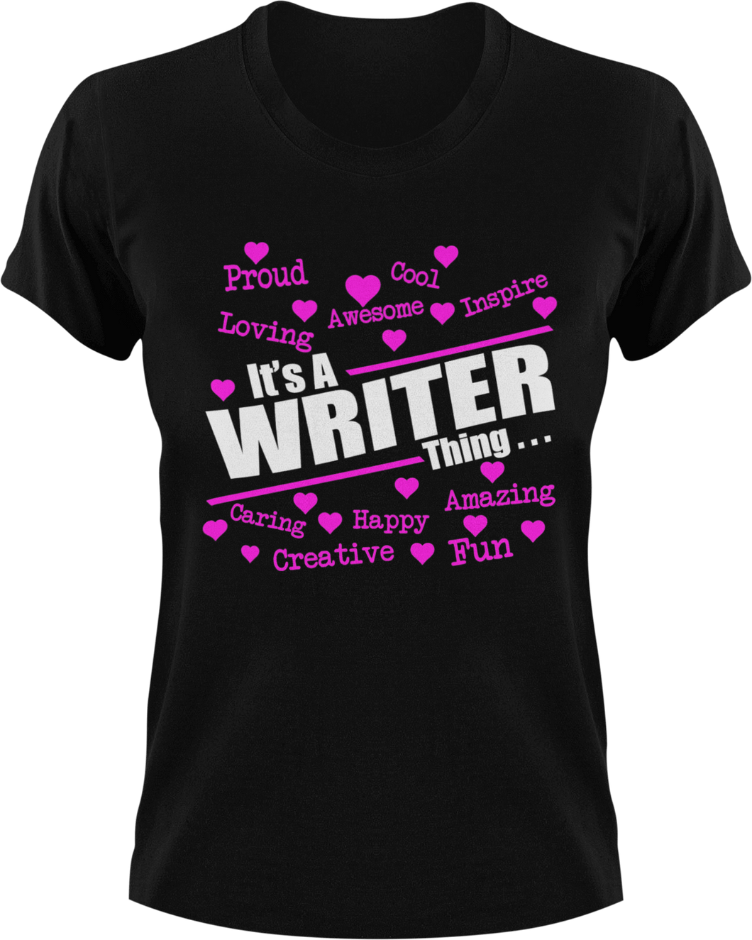 It's a writer thing T-Shirtbooks, Ladies, Mens, music, reading, Unisex, writer