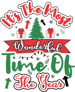 It's The Most Wonderful Time Of The Year T-Shirtchristmas, Ladies, Mens, Unisex
