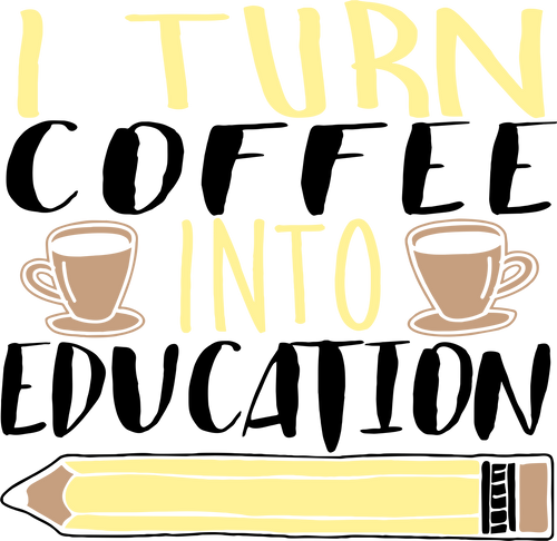 I turn coffee into education T-Shirtcoffee, education, Ladies, Mens, preschool, reading, school, teacher, Unisex