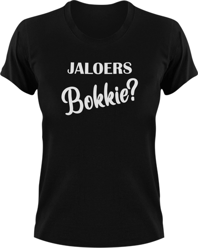 Jaloers Bokkie Afrikaans T-Shirtafrikaans, grap, grappie, joke, jokes, Ladies, Mens, phrase, Unisex