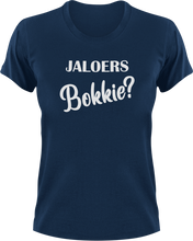 Load image into Gallery viewer, Jaloers Bokkie Afrikaans T-Shirtafrikaans, grap, grappie, joke, jokes, Ladies, Mens, phrase, Unisex
