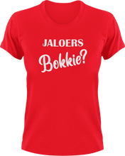 Load image into Gallery viewer, Jaloers Bokkie Afrikaans T-Shirtafrikaans, grap, grappie, joke, jokes, Ladies, Mens, phrase, Unisex
