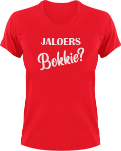Jaloers Bokkie Afrikaans T-Shirtafrikaans, grap, grappie, joke, jokes, Ladies, Mens, phrase, Unisex