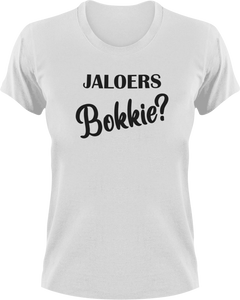 Jaloers Bokkie Afrikaans T-Shirtafrikaans, grap, grappie, joke, jokes, Ladies, Mens, phrase, Unisex