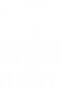 Just let me go camping and no one gets hurt Hoodie