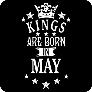 Kings are Born in May Birthday T-shirtbirthday, boy, dad, Mens, nephew, uncle, Unisex