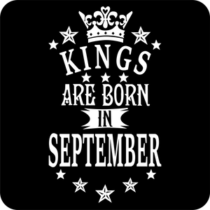 Kings are Born in September Birthday T-shirtbirthday, boy, dad, Mens, nephew, uncle, Unisex