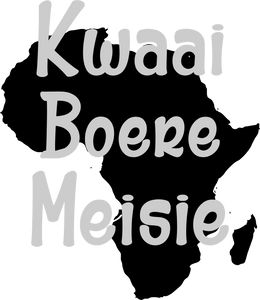 Kwaai Boere Meisie Afrikaans T-Shirtafrikaans, boer, boere, boeremeisie, kwaai, Ladies, Mens, Unisex