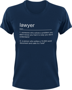 Lawyer T-Shirtjob, Ladies, law, lawyer, Mens, noun, Unisex